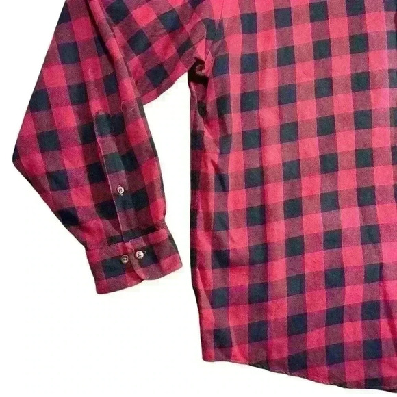Brooks Brothers The Original Polo 346 Festive Flannel Cotton Collared Shirt - Picture 3 of 8